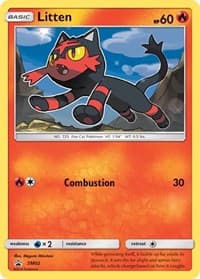 Litten - SM02 - SM Promos - Pokemon card