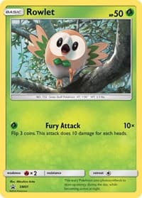 Rowlet - SM01 - SM Promos - Pokemon card