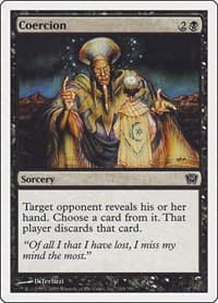 Coercion - 9th Edition - Magic: The Gathering card