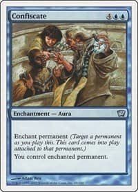Confiscate - 9th Edition - Magic: The Gathering card