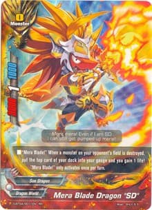 Mera Blade Dragon "SD" - Shine! Super Sun Dragon!! - Future Card BuddyFight card