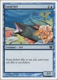 Coral Eel - 9th Edition - Magic: The Gathering card