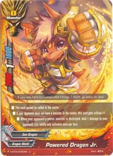 Powered Dragon Jr. - Shine! Super Sun Dragon!! - Future Card BuddyFight card