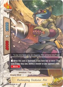 Perforating Trickster, Pitt - Shine! Super Sun Dragon!! - Future Card BuddyFight card