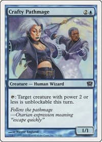 Crafty Pathmage - 9th Edition - Magic: The Gathering card