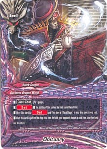 Obituary - Shine! Super Sun Dragon!! - Future Card BuddyFight card