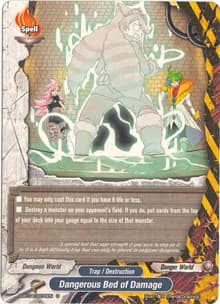 Dangerous Bed of Damage - Shine! Super Sun Dragon!! - Future Card BuddyFight card