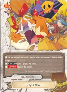 Dig a Hole - Shine! Super Sun Dragon!! - Future Card BuddyFight card