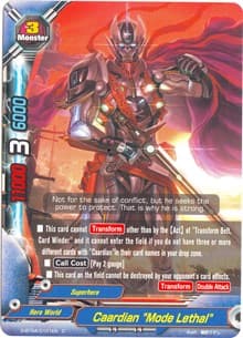 Caardian "Mode Lethal" - Shine! Super Sun Dragon!! - Future Card BuddyFight card