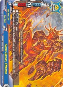 Flame Demon, Effesteo - Shine! Super Sun Dragon!! - Future Card BuddyFight card