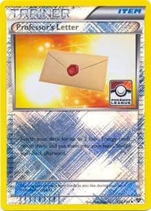 Professor's Letter - 123/146 (Pokemon League) - League & Championship Cards - Pokemon card