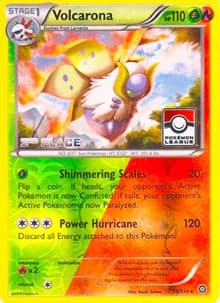 Volcarona - 15/114 (Pokemon League) [2nd Place] - League & Championship Cards - Pokemon card
