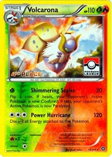 Volcarona - 15/114 (Pokemon League) [4th Place] - League & Championship Cards - Pokemon card
