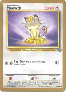 Meowth - 56/64 (Gold Bordered Promo) - Miscellaneous Cards & Products - Pokemon card