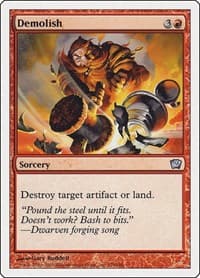 Demolish - 9th Edition - Magic: The Gathering card