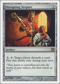Disrupting Scepter - 9th Edition - Magic: The Gathering card
