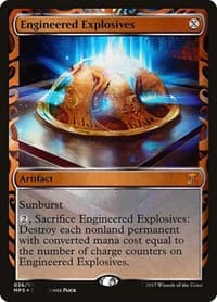Engineered Explosives - Masterpiece Series: Kaladesh Inventions - Magic: The Gathering card