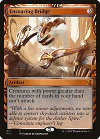 Ensnaring Bridge - Masterpiece Series: Kaladesh Inventions - Magic: The Gathering card