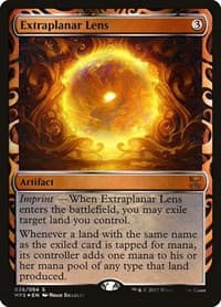 Extraplanar Lens - Masterpiece Series: Kaladesh Inventions - Magic: The Gathering card
