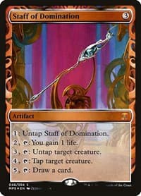 Staff of Domination - Masterpiece Series: Kaladesh Inventions - Magic: The Gathering card