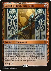 Sword of Body and Mind - Masterpiece Series: Kaladesh Inventions - Magic: The Gathering card