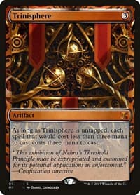 Trinisphere - Masterpiece Series: Kaladesh Inventions - Magic: The Gathering card