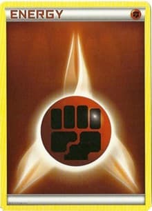 Fighting Energy (2013 Unnumbered) - Deck Exclusives - Pokemon card