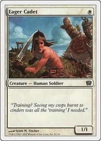 Eager Cadet - 9th Edition - Magic: The Gathering card
