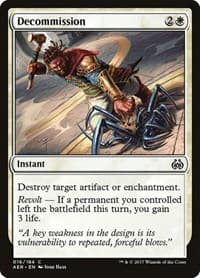 Decommission - Aether Revolt - Magic: The Gathering card