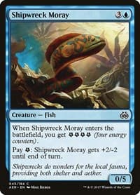 Shipwreck Moray - Aether Revolt - Magic: The Gathering card