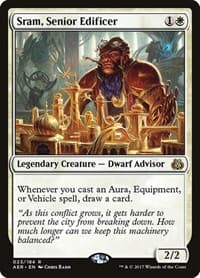 Sram, Senior Edificer - Aether Revolt - Magic: The Gathering card