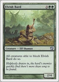 Elvish Bard - 9th Edition - Magic: The Gathering card