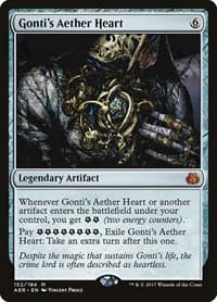 Gonti's Aether Heart - Aether Revolt - Magic: The Gathering card