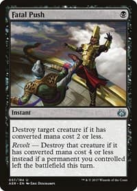 Fatal Push - Aether Revolt - Magic: The Gathering card