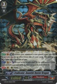 Eradicator, Gauntlet Buster Dragon - G-RC01: Revival Collection - Cardfight Vanguard card