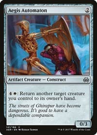 Aegis Automaton - Aether Revolt - Magic: The Gathering card