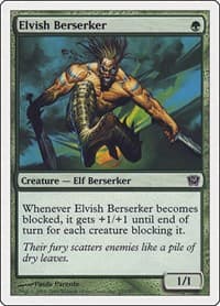 Elvish Berserker - 9th Edition - Magic: The Gathering card
