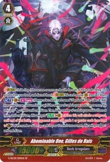 Abominable One, Gilles de Rais (SP) - G-RC01: Revival Collection - Cardfight Vanguard card