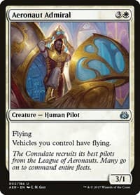 Aeronaut Admiral - Aether Revolt - Magic: The Gathering card