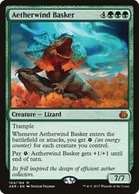 Aetherwind Basker - Aether Revolt - Magic: The Gathering card