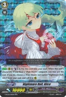 Nightmare Doll, Alice - G-RC01: Revival Collection - Cardfight Vanguard card
