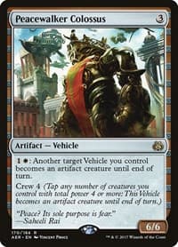 Peacewalker Colossus - Aether Revolt - Magic: The Gathering card