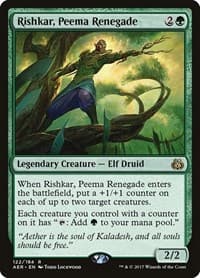Rishkar, Peema Renegade - Aether Revolt - Magic: The Gathering card