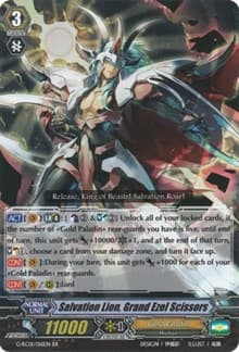 Salvation Lion, Grand Ezel Scissors - G-RC01: Revival Collection - Cardfight Vanguard card