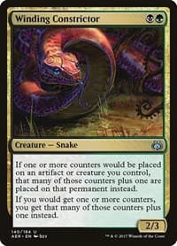 Winding Constrictor - Aether Revolt - Magic: The Gathering card