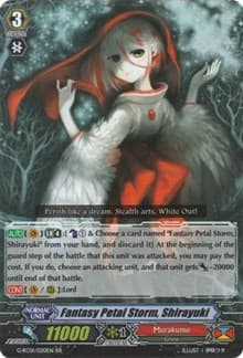 Fantasy Petal Storm, Shirayuki - G-RC01: Revival Collection - Cardfight Vanguard card