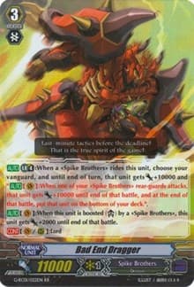Bad End Dragger - G-RC01: Revival Collection - Cardfight Vanguard card