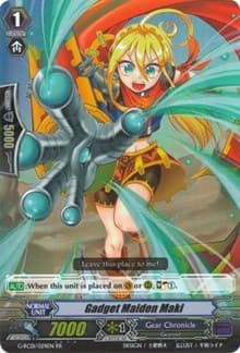 Gadget Maiden Maki - G-RC01: Revival Collection - Cardfight Vanguard card