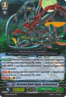 Unrivaled Blade Rogue, Cyclomatooth - G-RC01: Revival Collection - Cardfight Vanguard card