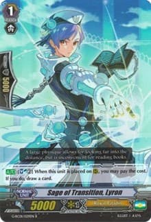 Sage of Transition, Lyron - G-RC01: Revival Collection - Cardfight Vanguard card